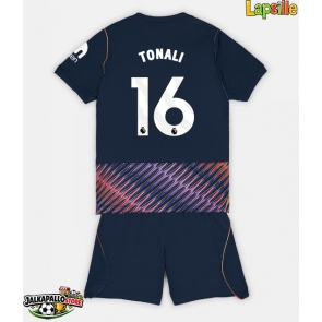 Tottenham Hotspur Sandro Tonali #16 Vieraspaita Lapsille 2026-27 Lyhythihainen (+ shortsit)
